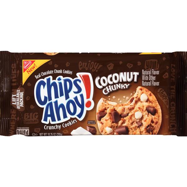 Nabisco Chips Ahoy! Coconut Chunky Crunchy Cookies HyVee Aisles Online Grocery Shopping