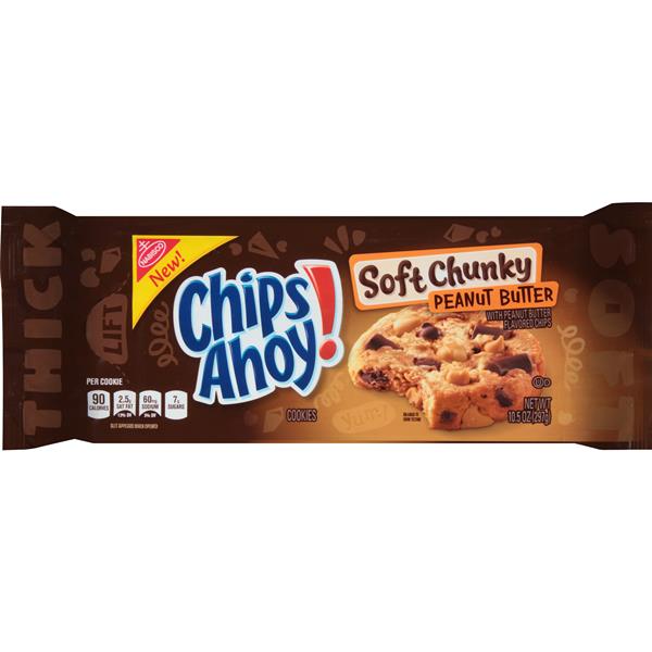 Nabisco Chips Ahoy! Soft Chunky Peanut Butter Cookies HyVee Aisles