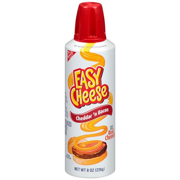 Nabisco Easy Cheese Cheddar 'n Bacon Cheese Snack | Hy-Vee Aisles ...