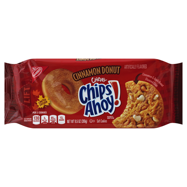 Chips Ahoy! Chewy Cinnamon Donut Soft Cookies HyVee Aisles Online Grocery Shopping