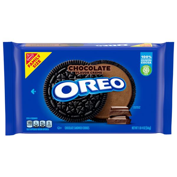 Nabisco Oreo Chocolate Creme Chocolate Sandwich Cookies | Hy-Vee Aisles ...