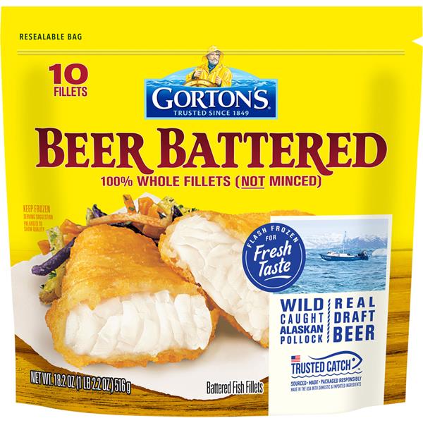 Gorton's Beer Battered Fish Fillets | Hy-Vee Aisles Online ...