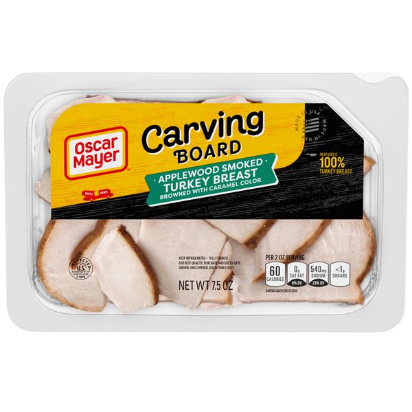 Oscar Mayer Carving Board Applewood Smoked Turkey Breast ...