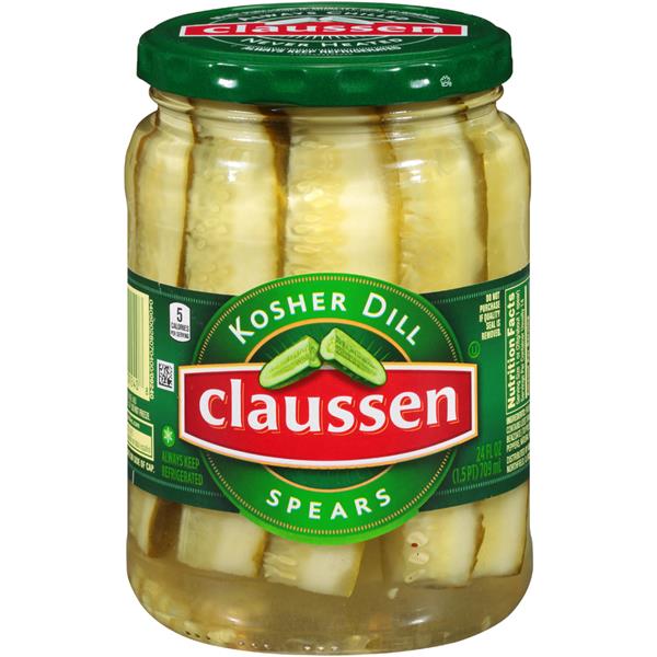 Claussen Kosher Dill Pickle Spears | Hy-Vee Aisles Online Grocery Shopping