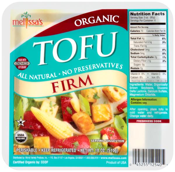 Melissa's Organic All Natural Firm Tofu HyVee Aisles Online Grocery