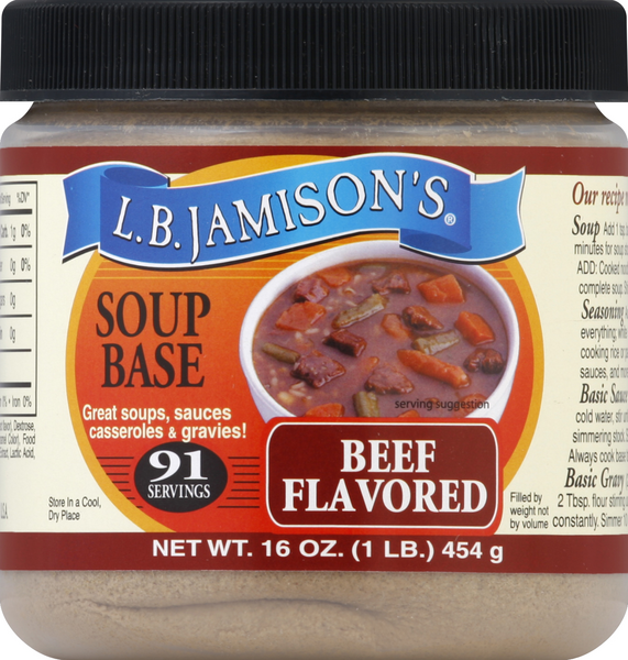 L.B. Jamison's Beef Flavored Soup Base HyVee Aisles Online Grocery