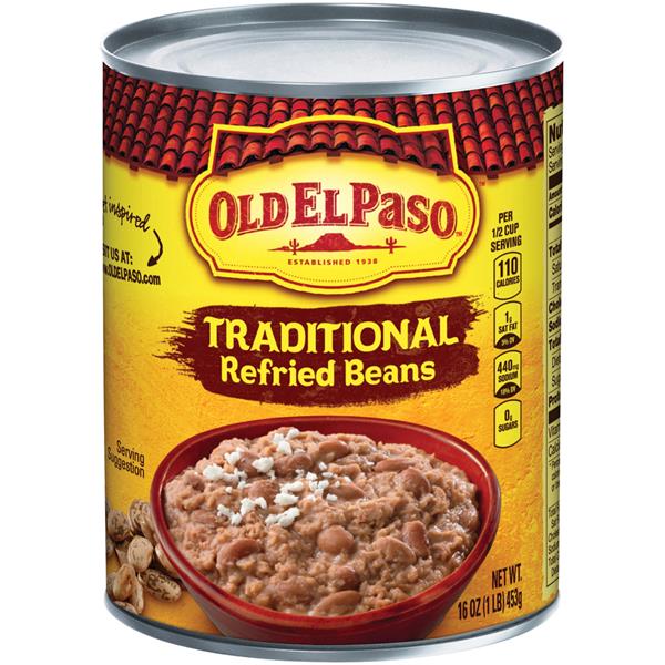 Old El Paso Traditional Refried Beans | Hy-Vee Aisles ...