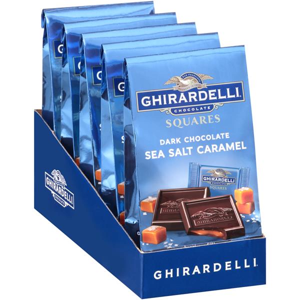 Ghirardelli Chocolate Squares Dark And Sea Salt Caramel Hy Vee Aisles Online Grocery Shopping 