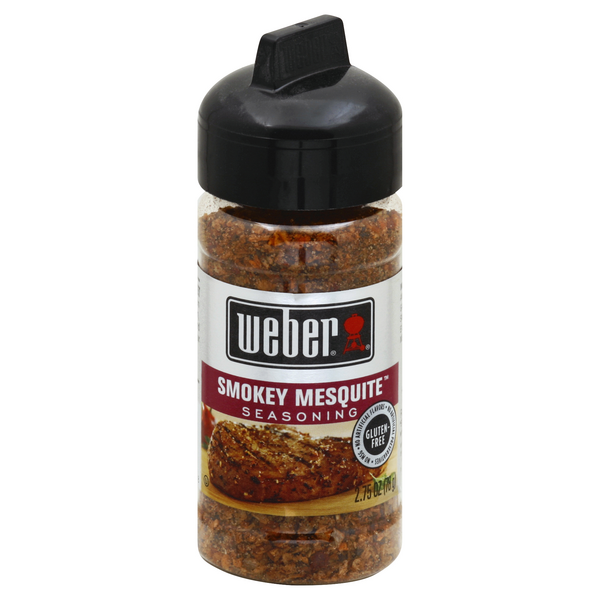 Weber Roasted Garlic & Herb Seasoning, Kosher, 2.75 Oz, Salt, Spices &  Seasonings