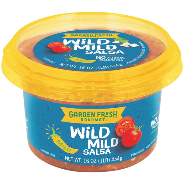 Garden Fresh Gourmet Wild Mild Salsa HyVee Aisles Online Grocery