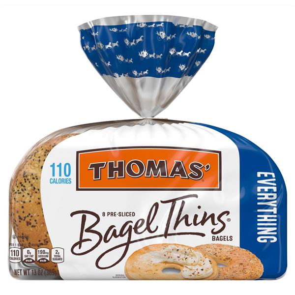 Everything Bagel Thins 8CT | Hy-Vee Aisles Online Grocery Shopping