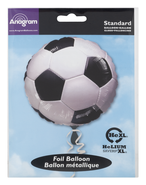 Anagram - Pallone Foil Supershape 86 Cm - Numero 6 - Nero - Per Feste E Compleanni