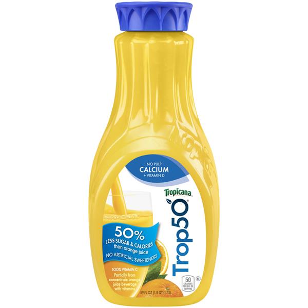 Trop50 No Pulp Calcium + Vitamin D Orange Juice HyVee Aisles Online