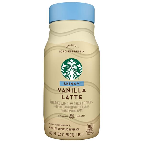 vanilla latte starbucks app