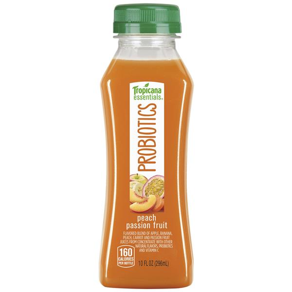 Tropicana Essentials Probiotics Peach Passion Fruit Juice Hy Vee