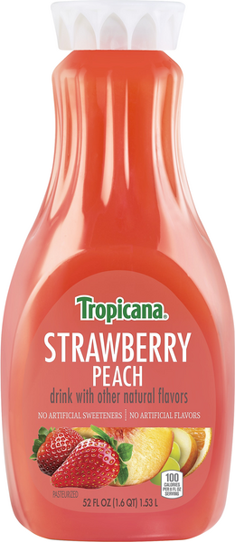 Tropicana Strawberry Peach Juice Hy-Vee Aisles Online Grocery