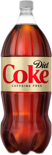 how much caffein in 2 liter diet coke