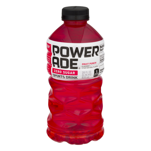 Powerade Zero Sugar Fruit Punch Sports Drink | Hy-Vee Aisles Online ...