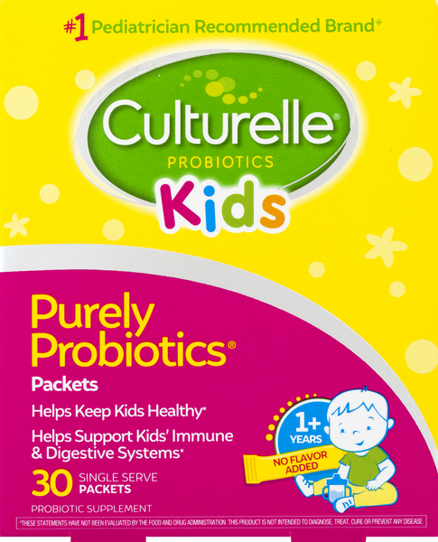 Culturelle Kids Probiotic Single Serve Packets | Hy-Vee Aisles Online ...