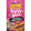 Purina Friskies Party Mix Chicken & Waffle Flavors Cat Treats