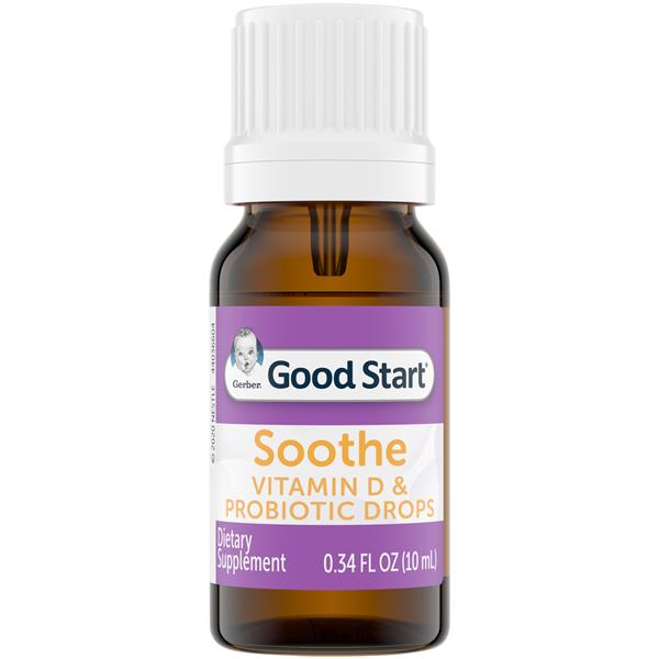 Gerber Soothe Vitamin D & Probiotic Drops HyVee Aisles Online