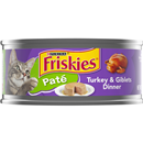 Purina Friskies Classic Pate Turkey & Giblets Dinner Cat Food