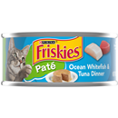 Purina Friskies Classic Pate Ocean Whitefish & Tuna Dinner Cat Food