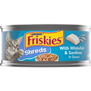Purina Friskies Savory Shreds with Whitefish & Sardines in Sauce Cat Food