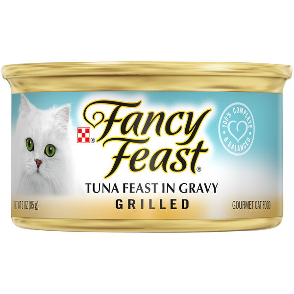 fancy feast tuna in gravy