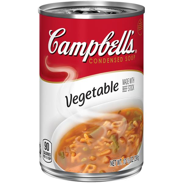 Campbell's Vegetable Made with Beef Stock Condensed Soup | Hy-Vee ...