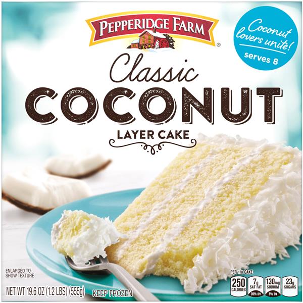 Pepperidge Farm Coconut Layer Cake HyVee Aisles Online Grocery Shopping