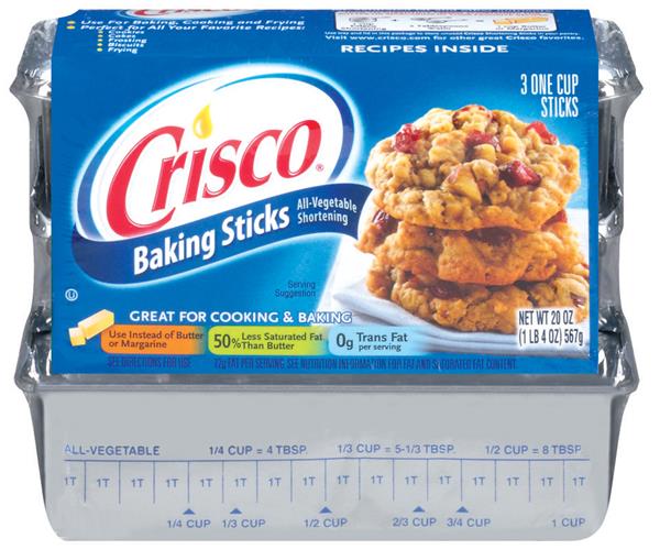 Crisco 1Cup Baking Sticks 3Ct HyVee Aisles Online Grocery Shopping
