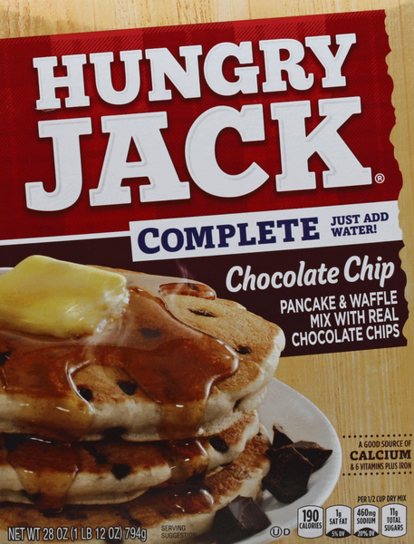 Hungry Jack Complete Chocolate Chip Pankcake & Waffle Mix | Hy-Vee