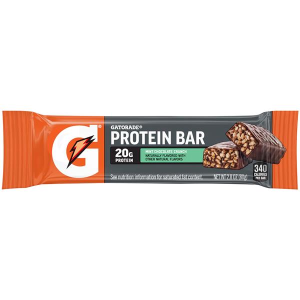 G Gatorade Recover Mint Chocolate Crunch Whey Protein Bar HyVee