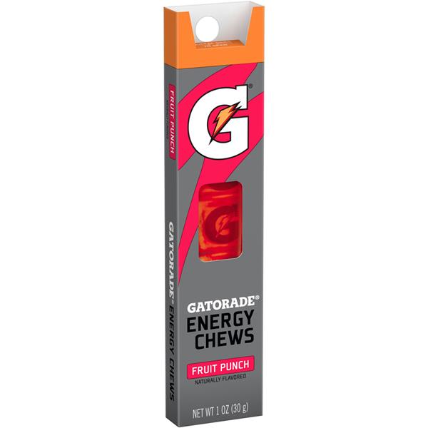 Gatorade G Series Prime Fruit Punch Energy Chews Hy Vee Aisles Online Grocery Shopping