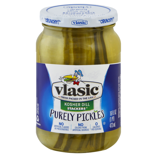 Vlasic Kosher Dill Stackers | Hy-Vee Aisles Online Grocery Shopping