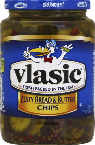 Vlasic Zesty Bread Butter Chips Hy Vee Aisles Online Grocery Shopping