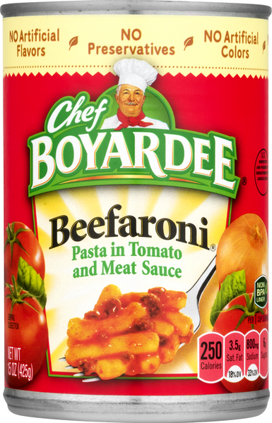 Chef Boyardee Beefaroni | Hy-Vee Aisles Online Grocery Shopping