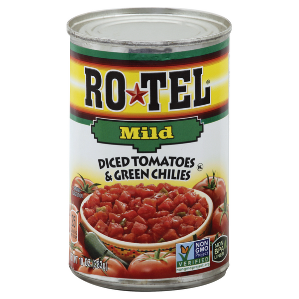 Ro*Tel Mild Diced Tomatoes & Green Chilies | Hy-Vee Aisles Online ...