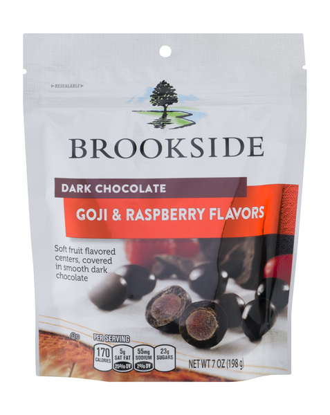 Brookside Dark Chocolate Goji & Raspberry Flavors | Hy-Vee Aisles