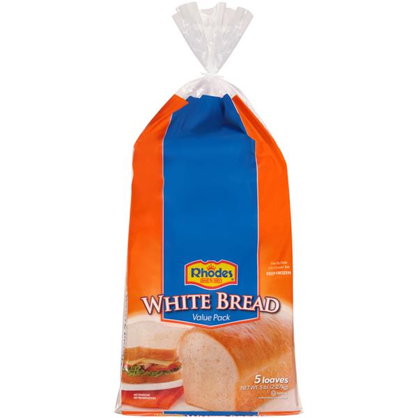 Rhodes BakeNServ Frozen White Bread Dough 5Ct HyVee Aisles Online