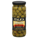 Italica Spanish Manzanilla Olives Stuffed with Minced Pimento