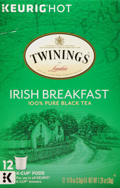 Irish breakfast tea outlet k cups