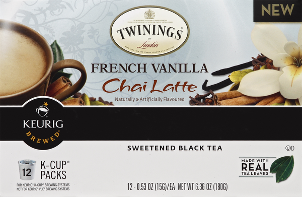 Vanilla chai outlet k cups