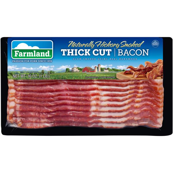 Farmland Naturally Hickory Smoked Thick Cut Bacon HyVee Aisles