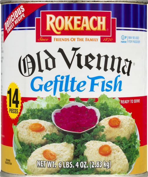 Rokeach Old Hy-Vee Gefilte Vienna Fish | Shopping Aisles Grocery Online