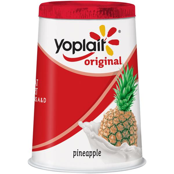 Yoplait Original Pineapple Low Fat Yogurt HyVee Aisles Online
