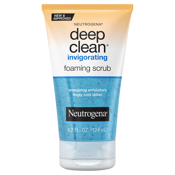 deep clean foaming scrub