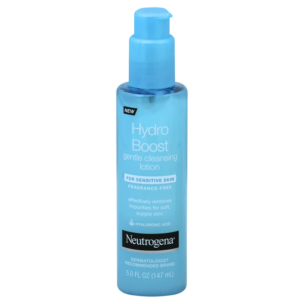 Neutrogena Hydro Boost Gentle Cleansing For Sensitive Skin | Hy-Vee Aisles Online Grocery Shopping