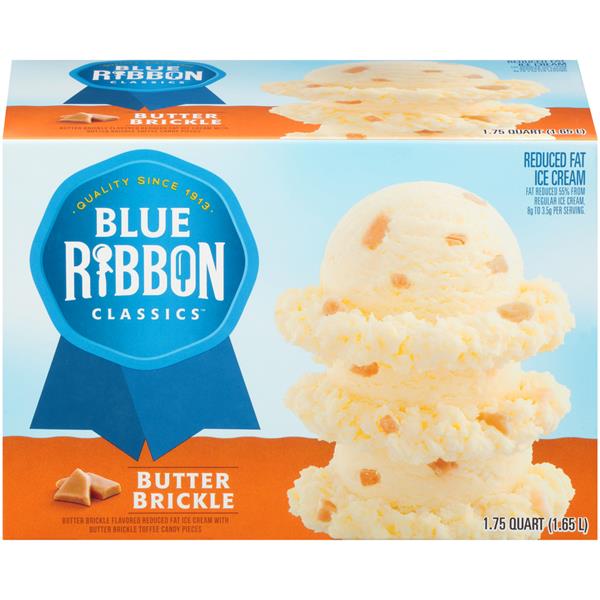 Blue Ribbon Classics Butter Brickle Light Ice Cream HyVee Aisles